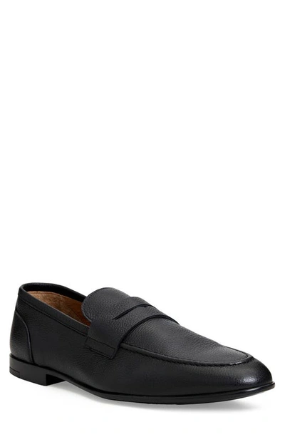 Shop Bruno Magli Lastra Penny Loafer In Black