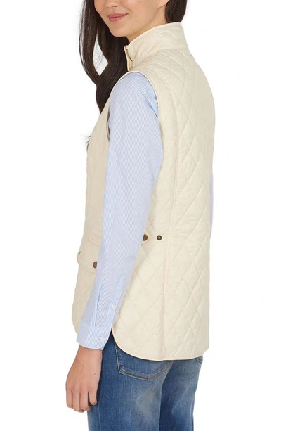 Shop Barbour Otterburn Vest In Summer Pearl