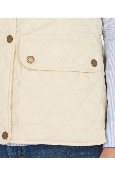 Shop Barbour Otterburn Vest In Summer Pearl