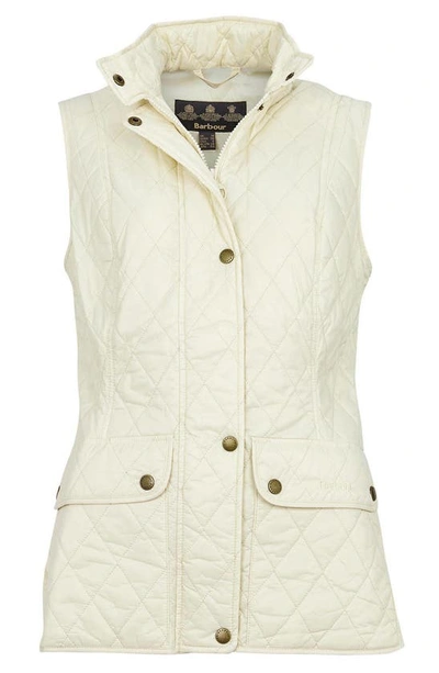 Shop Barbour Otterburn Vest In Summer Pearl