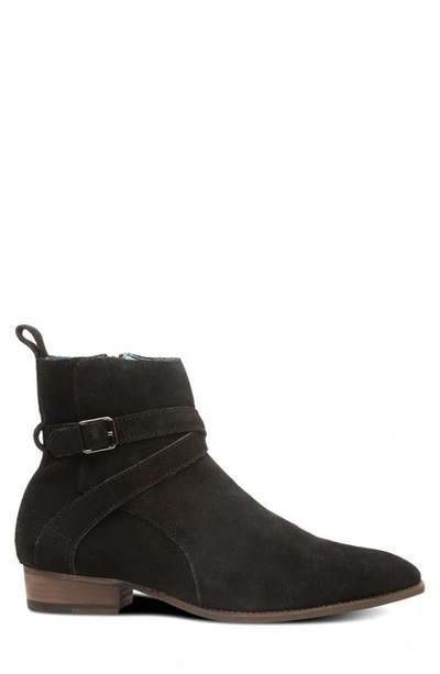 Shop Blake Mckay Thayer Boot In Black Suede