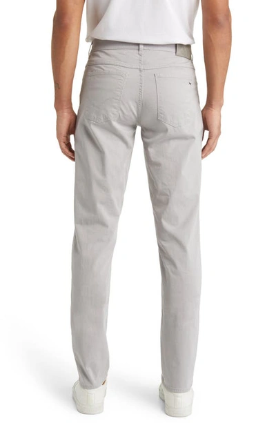 Shop Brax Cooper Fancy Stretch Cotton Twill Pants In Silver