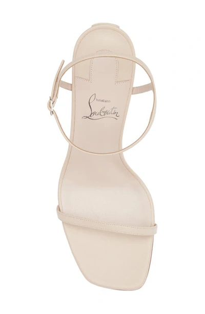 Shop Christian Louboutin Condora Sandal In Leche/ Lin Leche