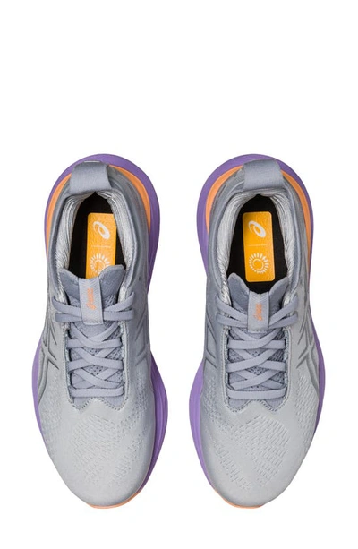 Shop Asics Gel-nimbus® 25 Running Shoe In Piedmont Grey/ Pure Silver