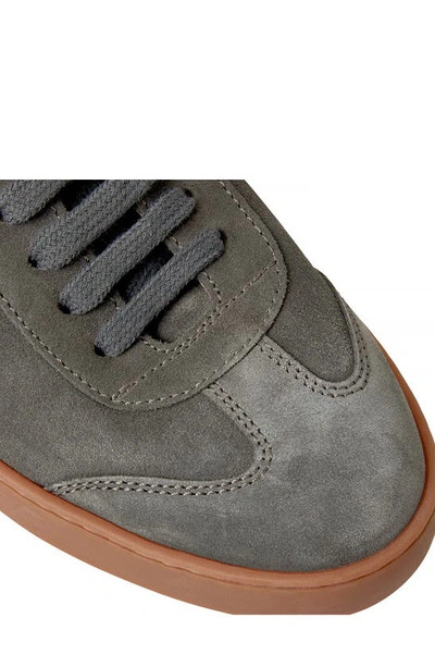 Shop Bruno Magli Bono Sneaker In Grey Suede