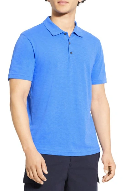 Shop Theory Bron D. Cosmos Polo In Palace Blue