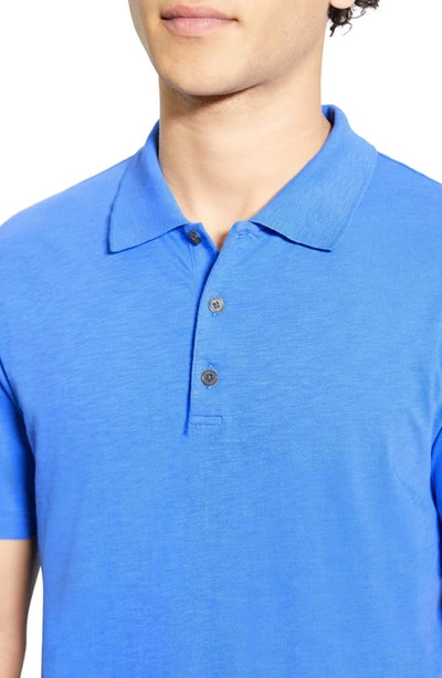 Shop Theory Bron D. Cosmos Polo In Palace Blue