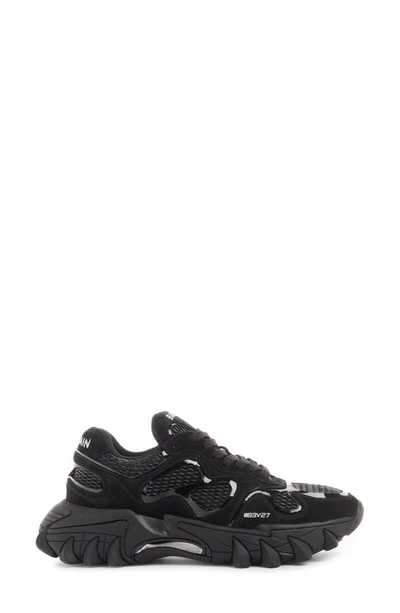 Shop Balmain B-east Sneaker In Black