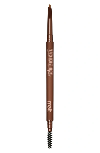 Shop Melt Cosmetics Perfectionist Ultra Precision Brow Pencil In Brown