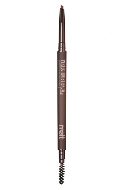 Shop Melt Cosmetics Perfectionist Ultra Precision Brow Pencil In Dark Brown