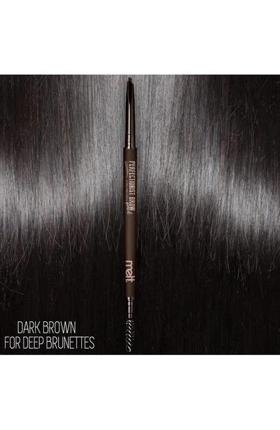 Shop Melt Cosmetics Perfectionist Ultra Precision Brow Pencil In Dark Brown