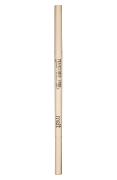 Shop Melt Cosmetics Perfectionist Ultra Precision Brow Pencil In Ash Blonde