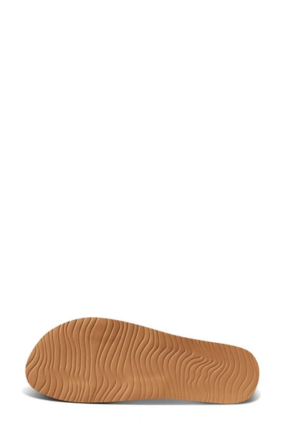 Shop Reef Cushion Bounce Vista Slide Sandal In White Duo