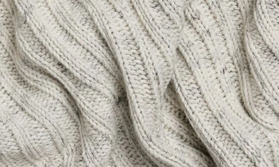Parachute Oversize Knit Throw Blanket In Marled