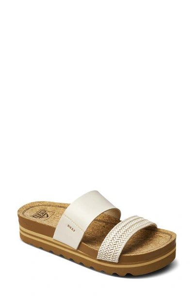 Shop Reef Cushion Vista Hi Slide Sandal In Vintage