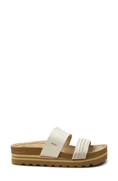 Shop Reef Cushion Vista Hi Slide Sandal In Vintage