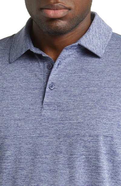 Shop Johnston & Murphy Xc4® Solid Performance Golf Polo In Navy