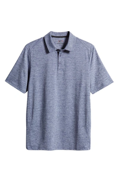 Shop Johnston & Murphy Xc4® Solid Performance Golf Polo In Navy