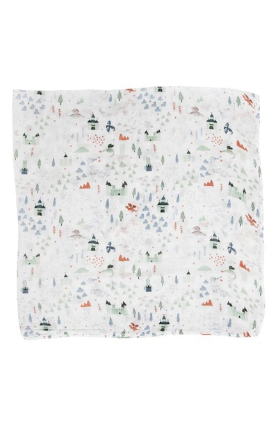 Little Unicorn 2-pack Muslin Swaddle Blanket In Dragon Days