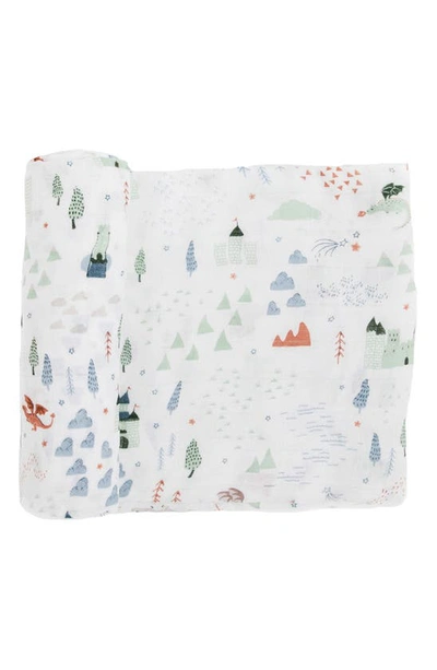 Little Unicorn 2-pack Muslin Swaddle Blanket In Dragon Days