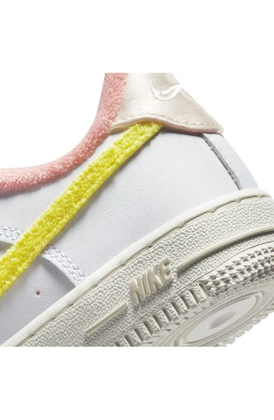 Shop Nike Air Force 1 Lv8 Sneaker In White/ Yellow/ Phantom/ Pearl