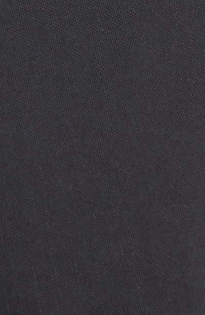 Shop Veronica Beard Goodwin Linen & Tencel® Lyocell Shorts In Black