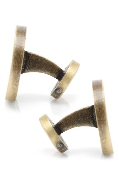 Cufflinks, Inc Loki Cuff Links In Gold