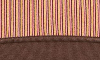Shop Jacquemus La Robe Maille Turbi Rib Minidress In 080 Multi-brown