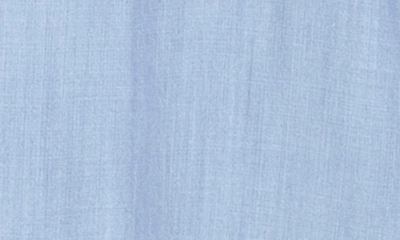 S And P Sleeveless Chambray Shirtdress In Boundless Blue