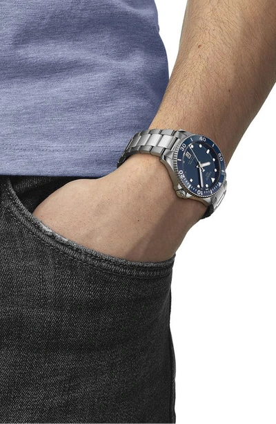 Tissot Seastar 1000 Watch, 40mm In Grey