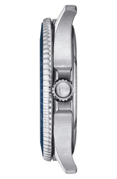 Shop Tissot Seastar 1000 Bracelet Watch, 40mm In Grey