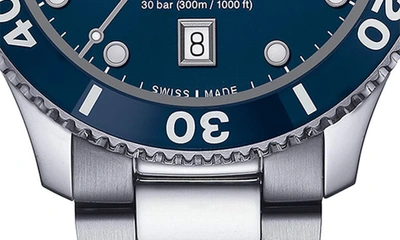 Shop Tissot Seastar 1000 Bracelet Watch, 40mm In Grey