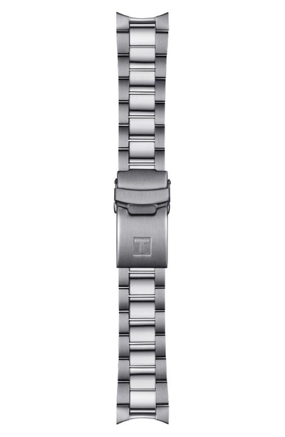 Shop Tissot Seastar 1000 Bracelet Watch, 40mm In Grey/ Silver