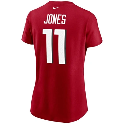 Shop Nike Julio Jones Red Atlanta Falcons Name & Number T-shirt
