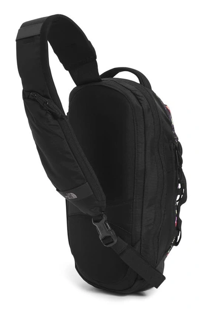 Shop The North Face Borealis Water Repellent Sling Backpack In Black Iwd Print/ Black