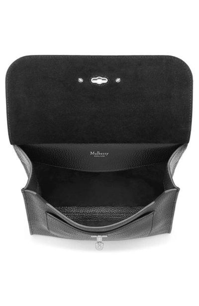Mulberry Small Anthony Classic Grain Leather Satchel In Black