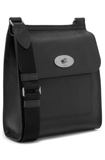 Mulberry Small Anthony Classic Grain Leather Satchel In Black