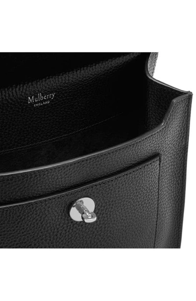 Mulberry Small Anthony Classic Grain Leather Satchel In Black