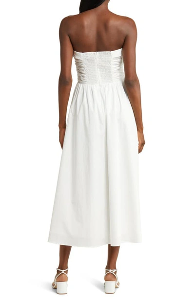 Shop Wayf Convertible Strapless Dress In Ivory