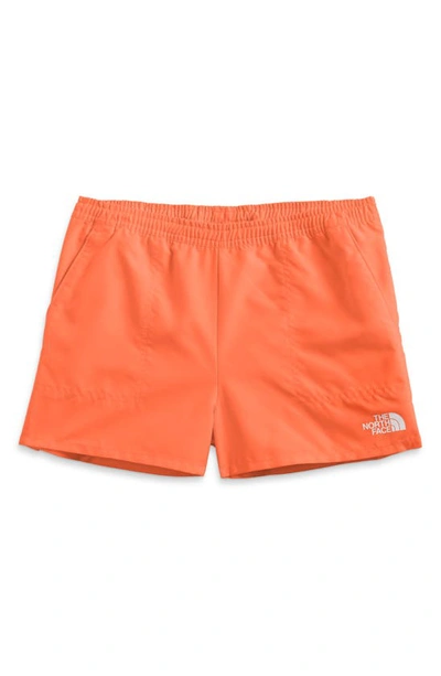 Shop The North Face Kids' Amphibious Shorts In Dusty Coral Orange Phantom