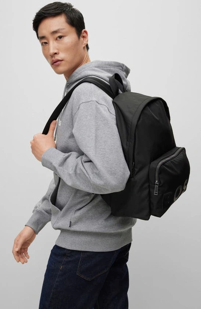 Shop Hugo Boss Catch 2.0 Backpack In Black