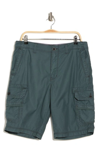 Shop Union Fairview Cargo Shorts In Olympus Green