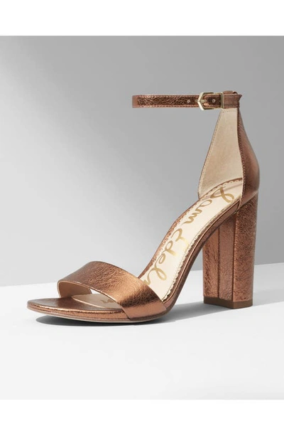 Shop Sam Edelman Yaro Ankle Strap Sandal In Nude Blush