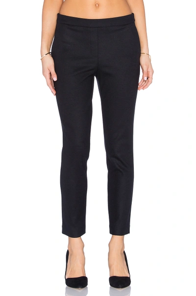 Theory Woman Pants Black Size 00 Polyester, Virgin Wool, Elastane, Polyamide