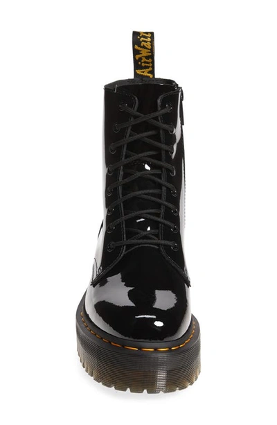 Shop Dr. Martens' Jadon Platform Boot In Black/ Black