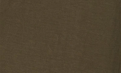 Bobeau Dolman Sleeve Piqué T-shirt In Olive
