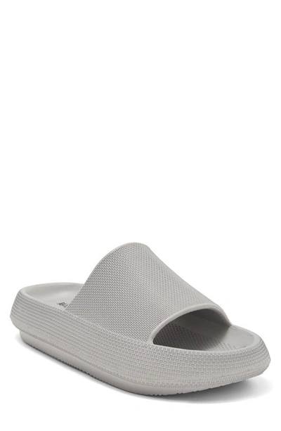 Shop Madden Slide Sandal In Grey