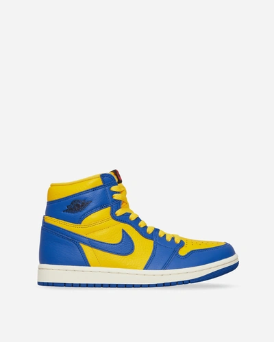 Shop Nike Wmns Air Jordan 1 Retro High Og Varsity Maize / Game Royal In Multicolor