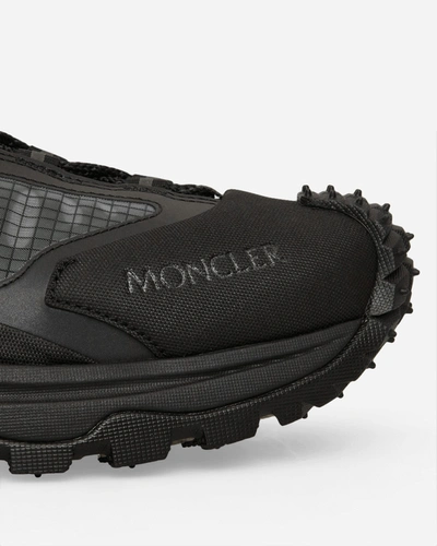 Shop Moncler Trailgrip Lite Low Sneakers In Black