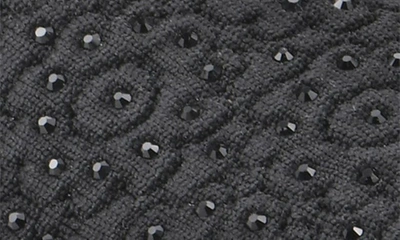 White Mountain Footwear Unit Knit Slip-on Sneaker In Black/ Fabric